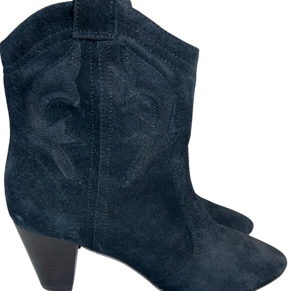 BA&SH Casey Ankle Boots – NEW – Size 37 EU – Black Suede - Picture 4 of 6